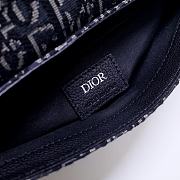 Dior Pre-Owned Oblique Saddle Crossbody Bag - 23.5x16x3cm - 5