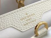 Louis Vuitton M22512 Large Capucines White Taurilon - 31.5x20x11cm - 4