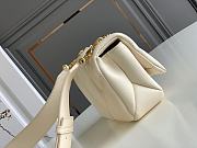 Bulgari Calfskin Matelasse Serpenti Cabochon Bag White - 18x12x8cm - 5