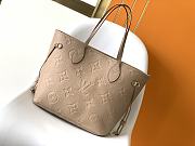 Louis Vuitton M45684 Neverfull MM In Beige - 32x29x17cm - 1