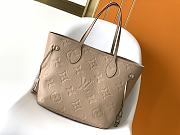 Louis Vuitton M45684 Neverfull MM In Beige - 32x29x17cm - 5