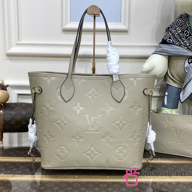 Louis Vuitton M45686 Neverfull MM In Grey - 32x29x17cm - 1