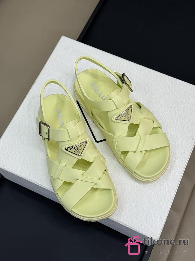 Prada Yellow Sandals - 1