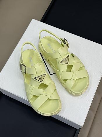 Prada Yellow Sandals