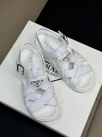 Prada White Sandals