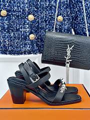 Hermes Black Sandals  - 3