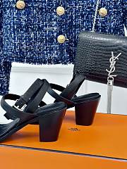 Hermes Black Sandals  - 5