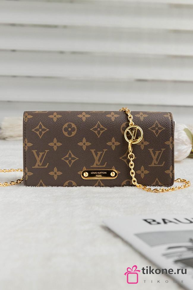 Louis Vuitton M82509 Lily WOC Monogram - 20.5x10x3.5cm - 1