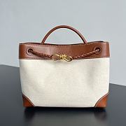 Bottega Veneta Medium Andiamo Canvas Bag - 32.5x24x12cm - 1