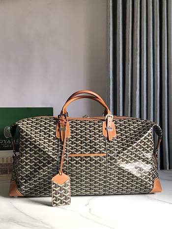 Goyard Sac Boeing 55 Duffle Handbag Brown - 55x32x22cm