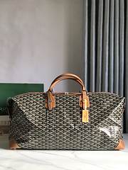 Goyard Sac Boeing 55 Duffle Handbag Brown - 55x32x22cm - 4