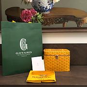 Goyard Muse In Yellow Leather Bag 20cm - 1