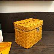 Goyard Muse In Yellow Leather Bag 20cm - 2