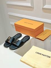 Louis Vuitton LV Black Slippers - 5