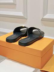 Louis Vuitton LV Black Slippers - 4