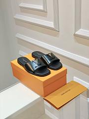 Louis Vuitton LV Black Slippers - 2