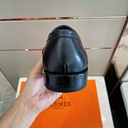 Hermes Destin Loafer Black Noir Calfskin Best Quality  - 2