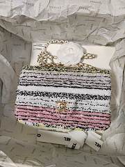 Chanel Sequin Line Small Flap Bag 20cm - 3