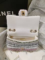 Chanel Sequin Line Small Flap Bag 20cm - 4