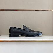 Hermes Loafers Black Leather For Men - 5