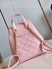 Louis Vuitton M47074 Backup In Pink Leather - 20x22x14cm - 3