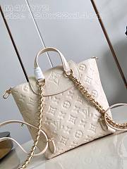 Louis Vuitton M47074 Backup In White Leather - 20x22x14cm - 3