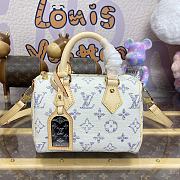 Louis Vuitton M24709 Speedy Bandoulière In Beige - 20.5x13.5x12cm - 1