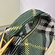 Buberry Peg Handbag In Green - 29x17x14.5cm - 3