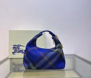 Buberry Peg Handbag In Ocean Color - 29x17x14.5cm - 1