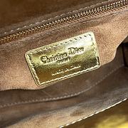 Dior Small Lady Gold Bag 17cm - 2