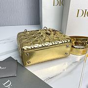 Dior Medium Lady Gold Bag 20cm - 5