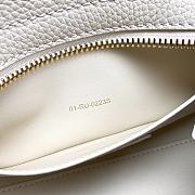 Dior Lady D-Sire My ABCDior In White Leather - 26x15x8cm - 5