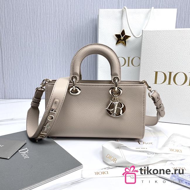 Dior Lady D-Sire My ABCDior In Beige Leather - 26x15x8cm - 1