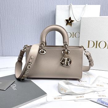 Dior Lady D-Sire My ABCDior In Beige Leather - 26x15x8cm