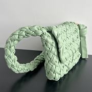 Bottega Veneta Citta In Fresh Green - 25x18x5.5cm - 5