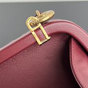 Bottega Veneta Burgundy Knot - 19x11.5x5cm - 4