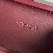 Bottega Veneta Burgundy Knot - 19x11.5x5cm - 2