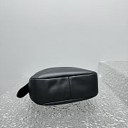 Miumiu Black Leather Hobo Bag - 27x20x8cm - 4