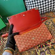 Goyard Monte-Carlo PM Red Clutch Bags - 30×16.5cm - 5