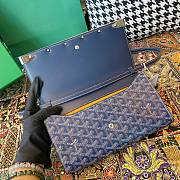 Goyard Monte-Carlo PM Navy Clutch Bags - 30×16.5cm - 5