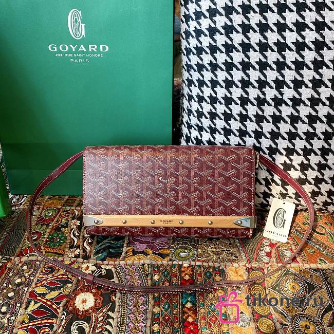 Goyard Monte-Carlo PM Brown Clutch Bags - 30×16.5cm - 1