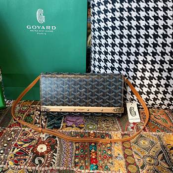 Goyard Monte-Carlo PM Tan Clutch Bags - 30×16.5cm