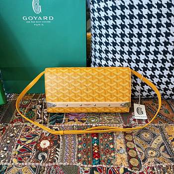 Goyard Monte Carlo PM Yellow Bags - 30×16.5cm