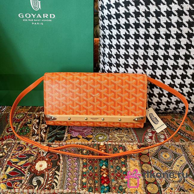 Goyard Monte-Carlo PM Orange Clutch Bags - 30×16.5cm - 1