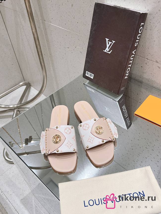 Louis Vuitton Frame Flat Mule - 1