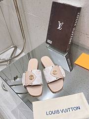 Louis Vuitton Frame Flat Mule - 1