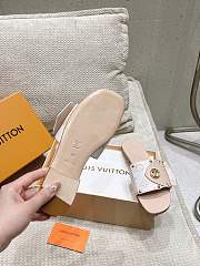 Louis Vuitton Frame Flat Mule - 5