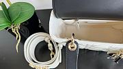 Dior Lady Black&White Handbag - 20x17x8cm - 2