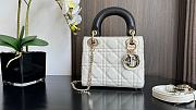 Dior Lady Small Black&White Handbag - 17x15x7cm - 1