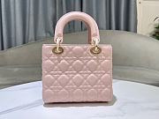 Dior Lady Blush Pink Handbag - 20x17x8cm - 4